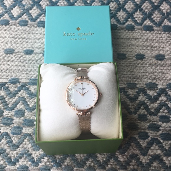 kate spade holland watch rose gold